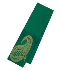 Green Handloom Kanchipuram Silk Saree With Mango Buttas-KA15709