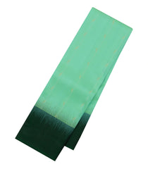 Aquamarine Handloom Soft Silk Saree With Stripes & Buttas-SO4514