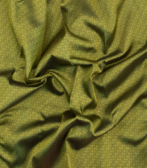 Green Handloom Korvai Kanchipuram Silk Saree With Zari Motifs-KA16165