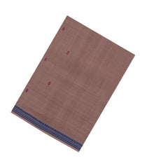 Light Brown Woven Kadappa Cotton Saree With Buttas-KN0754