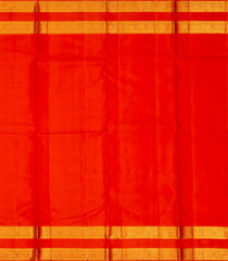 Magenta Handloom Kanchipuram Silk Saree With Floral Buttas-KA12616