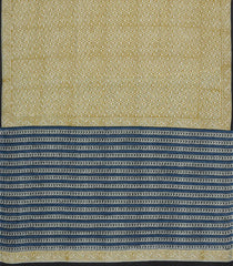 Beige Printed Jaipur Cotton Saree With Floral Motifs-JC1883