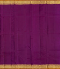 Dark Green Handloom Kanchipuram Silk Saree With Zari Checks & Buttas-KA15927