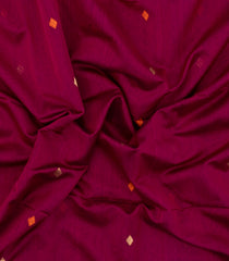 Magenta Handloom Maheswari Silk Cotton Saree With Buttas-SC4148