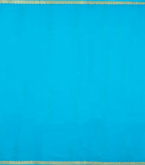 Turquoise Woven Mysore Silk Saree With Zari Border-MS3710