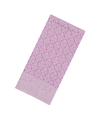 Lavender Woven Art Dupion Saree With Floral Vine Motifs-BL5948
