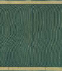 Dark Green Woven Mysore Silk Saree With Floral Motifs-MS3389