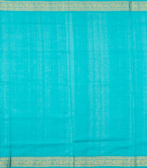 Maroon Handloom Silk Cotton Saree With Checks & Buttas-SC4678