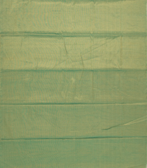 Green Handloom Plain Chanderi Cotton Tissue Saree-CC1343