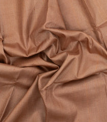 Sandal Woven Tussar Saree With Zari Border-TU3350