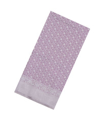 Lavender Woven Art Dupion Saree With Floral Zari Motifs-BL5972