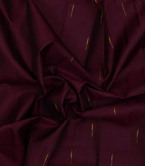 Maroon Handloom Kanchipuram Silk Saree With Buttas & Zari Border-KA15865