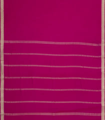Magenta Woven Mysore Silk Saree With Zari Border-MS3332