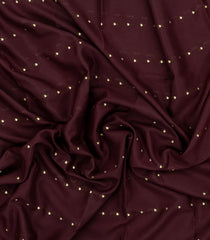 Brown Woven Mysore Silk Saree With Buttas-MS3424