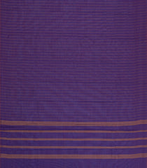 Purple Woven Chettinad Cotton Saree With Zari Stripes-CN1933