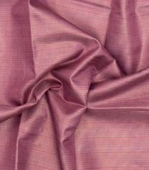 Dusty Pink Woven Tussar Tissue Silk Saree With Checks-TU3445