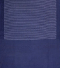Violet Printed Tussar Silk Saree With Chevron Motifs-TU3359
