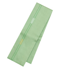 Mint Green Handloom Kanchipuram Silk Saree With Stripes & Buttas-KA15490