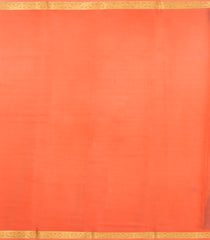 Black Woven Mysore Silk Saree With Contrast Border-MS3643