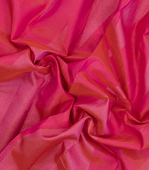 Magenta Handloom Soft Silk Saree With Temple Stripes-SO4655