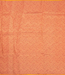 Yellow Printed Blended Viscose Saree With Position Printed Floral Motifs-BL5984