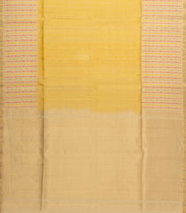 Sandal Woven Kora Soft Silk Saree With Dotted Stripes-SO4756