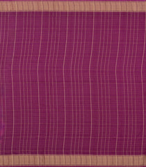 Burgundy Woven Synthetic Moss Chiffon Saree With Checks-BL4711