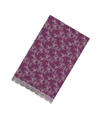 Lilac Synthetic Vichitra Saree With Zari Embroidery & Stone Work-BL5452