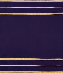 Aquamarine Woven Mysore Silk Saree With Contrast Zari Border-MS3483