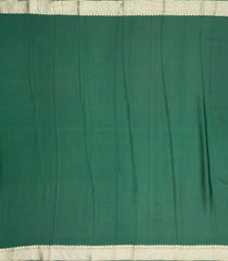 Dark Green Woven Mysore Silk Saree With Geometric Motifs-MS3080