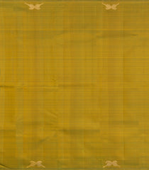 Blue Handloom Kanchipuram Silk Saree With Zari Stripes-KA15284
