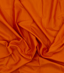 Orange Woven Mysore Silk Saree With Contrast Border-MS3410