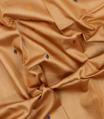 Beige Woven Tussar Silk Saree With Meean Motifs-TU3267