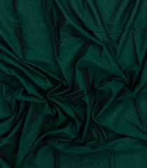 Dark Green Woven Chirala Cotton Saree With Narayanapet Border-CR1450