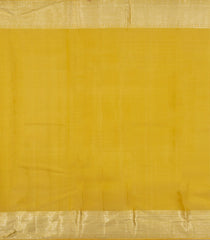 Sandal Handloom Kanchipuram Silk Saree With Floral Motifs-KA15082