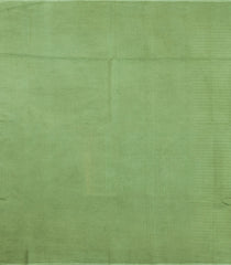 Light Green Woven Tussar Silk Saree With Chevron Stripes-TU3305