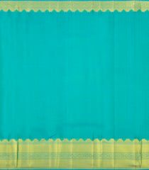 Neon Green Handloom Kanchipuram Silk Saree With Silk Checks-KA16303
