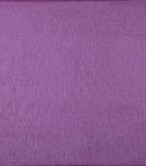 Off White Printed Synthetic Linen Saree With Lilac Floral Motifs-SY0161