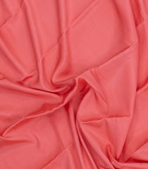 Peach Woven Mysore Silk Saree With Contrast Zari Border-MS3612