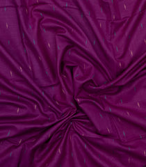 Purple Handloom Bengal Cotton Saree With Buttas-BG1970