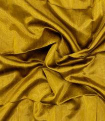 Gold Handloom Maheswari Silk Cotton Saree With Zari Stripes-SC4852