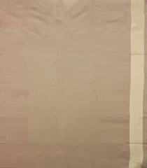 Bubblegum Pink Woven Blended Aura Saree With Zari Stripes & Zari Border-BL5795
