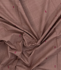 Light Brown Woven Kadappa Cotton Saree With Buttas-KN0754