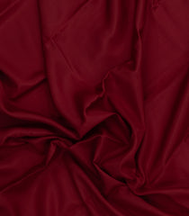 Maroon Woven Mysore Silk Saree With Contrast Border-MS3667