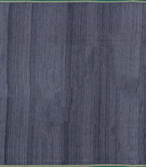 Midnight Blue Handloom Maheswari Silk Cotton Saree With Zari Checks-SC4179