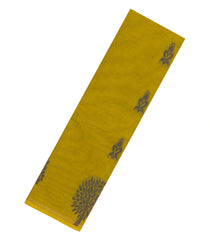 Olive Green Woven Rasipuram Cotton Sari With Buttas-RA2620