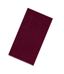 Burgundy Woven Linen Saree With Contrast Selvage & Pallu-LI0704