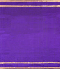 Light Blue Handloom Kanchipuram Silk Saree With Zari Buttas-KA16909
