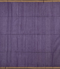 Dark Purple Handloom Maheswari Silk Cotton Saree With Buttas & Zari Border-SC4864