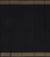 Taupe Handloom Silk Saree With Printed Floral Motifs & Contrast Border-PS0542